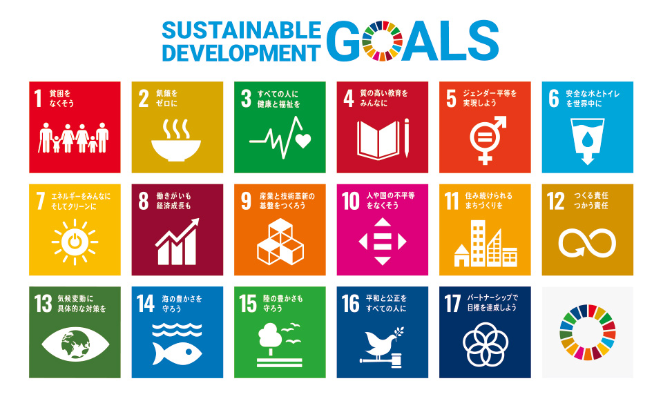 SDGsの17の目標